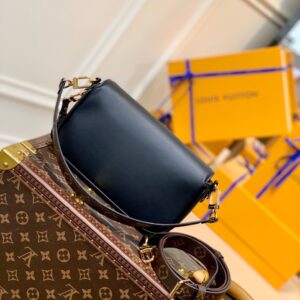 Túi Xách Nữ Louis Vuitton LV Swing Replica 11 Cao Cấp Màu Đen 24x15cm (2)