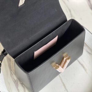 Túi Xách Nữ Louis Vuitton LV Twist Màu Đen Replica 11 24cm (2)