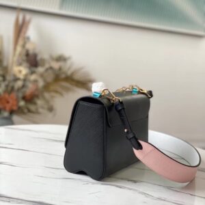 Túi Xách Nữ Louis Vuitton LV Twist Màu Đen Replica 11 24cm (2)