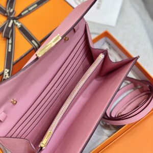 Túi Xách Nữ Siêu Cấp Hermes Woc Màu Hồng Phấn 20cm (1)