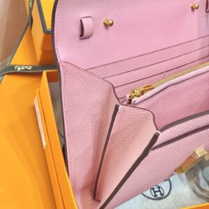 Túi Xách Nữ Siêu Cấp Hermes Woc Màu Hồng Phấn 20cm (1)