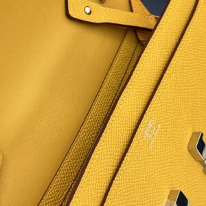 Túi Xách Nữ Siêu Cấp Hermes Woc Màu Vàng 20cm (2)