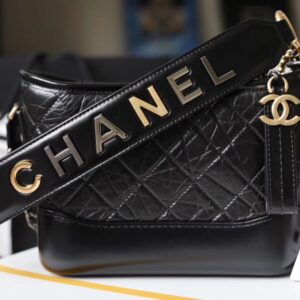 Túi Xách Siêu Cấp Chanel Gabrielle Nữ Màu Đen 20cm (2)