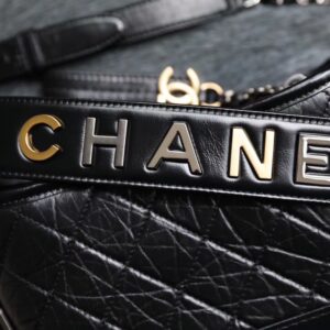 Túi Xách Siêu Cấp Chanel Gabrielle Nữ Màu Đen 20cm (2)