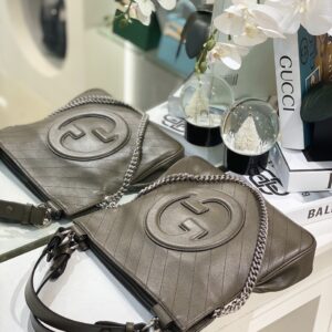 Túi Xách Siêu Cấp Gucci Họa Tiết Logo Hãng Thêu Nổi 24cm (2)