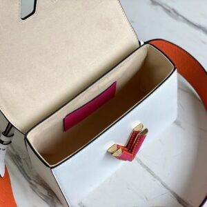 Túi Xách Siêu Cấp Louis Vuitton LV Twist Màu Trắng 24cm (2)