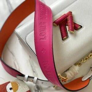 Túi Xách Siêu Cấp Louis Vuitton LV Twist Màu Trắng 24cm (2)