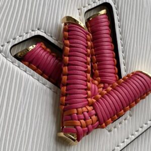 Túi Xách Siêu Cấp Louis Vuitton LV Twist Màu Trắng 24cm (2)