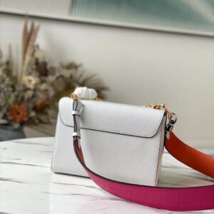 Túi Xách Siêu Cấp Louis Vuitton LV Twist Màu Trắng 24cm (2)