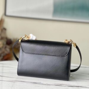 Túi Xách Siêu Cấp Louis Vuitton LV Twist Nữ Màu Đen 24cm (2)