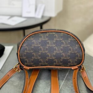 Balo Cao Cấp Celine Folco Like Auth Họa Tiết Monogram 17x20x10cm (2)