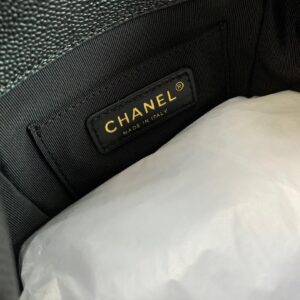 Balo Chanel Mini Màu Đen Replica 11 Cao Cấp 21.5x19 (2)
