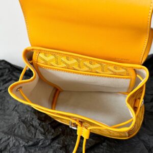 Balo Goyard Mini Replica 11 Cao Cấp Nữ Màu Vàng 23x19cm (2)