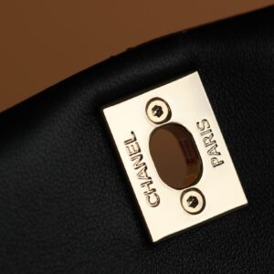 Balo Nữ Chanel Mini Replica 11 Cao Cấp Màu Đen 18x19x12cm (2)