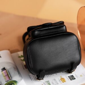 Balo Nữ Chanel Mini Replica 11 Cao Cấp Màu Đen 18x19x12cm (2)