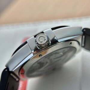 Omega Constellation Replica Nam Dây Da Màu Đen Nhà Máy VS 41mm (5)