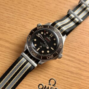 Omega Seamaster Diver 300M Replica Nhà Máy VS Set 2 Dây 40mm (9)
