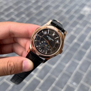 Patek Philippe Complications 5205R Replica Cao Cấp Màu Đen 40mm