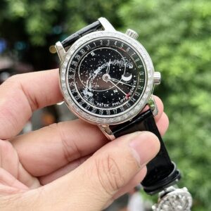 Patek Philippe Grand Complications 6104P Replica Màu Đen 44mm (1)