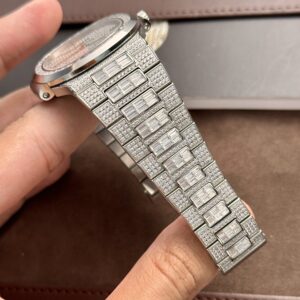 Patek Philippe Nautilus 5719 Nam Đính Đá Máy Thụy Sỹ 40mm (8)