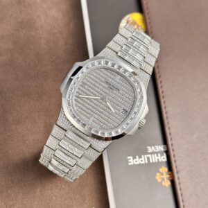 Patek Philippe Nautilus 5719 Nam Đính Đá Máy Thụy Sỹ 40mm (8)