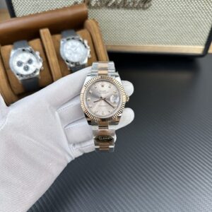Rolex DateJust 126334 Mặt Số Hồng Sundust Nhà Máy Clean 41mmm (1)