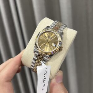 Rolex DateJust Nữ Bọc Vàng 18K Mặt Số Vàng Nhà Máy GM 31mm (1)