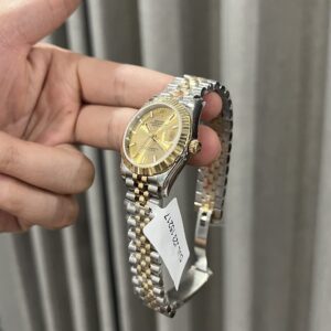 Rolex DateJust Nữ Bọc Vàng 18K Mặt Số Vàng Nhà Máy GM 31mm (1)