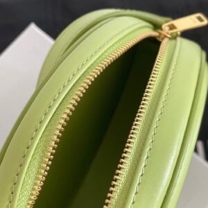 Túi Celine Mini Replica 11 Cao Cấp Hình Bầu Dục Màu Xanh Lá 16x12 (2)