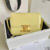 Túi Celine Triomphe Shoulder Bag Rep 11 Cao Cấp Nữ Màu Vàng 18 (2)