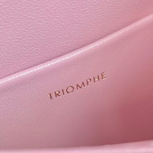 Túi Celine Triomphe Shoulder Bag Replica 11 Nữ Màu Hồng 18 (2)