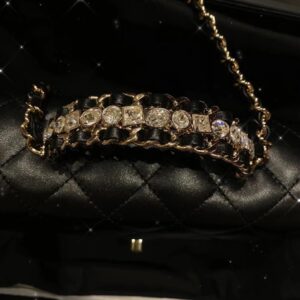 Túi Chanel Gabrielle Quai Đeo Đính Đá Replica 11 Cao Cấp 20cm (9)