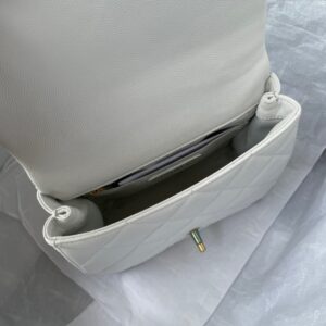 Túi Chanel Handle Mini Replica 11 Cao Cấp Màu Trắng 20cm (1)