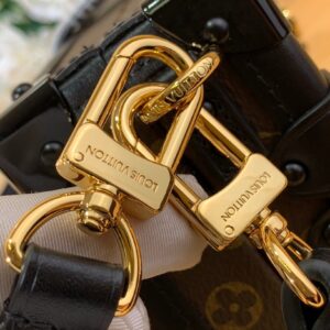 Túi Dạng Hộp Louis Vuitton LV Petite Malle Họa Tiết Monogram Rep 11 27x12x6 (2)