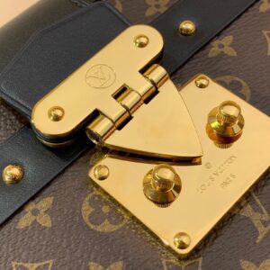 Túi Dạng Hộp Louis Vuitton LV Petite Malle Họa Tiết Monogram Rep 11 27x12x6 (2)
