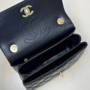 Túi Đeo Chéo Chanel Trendy Nữ Màu Đen Replica 11 Cao Cấp 25cm (2)