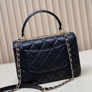 Túi Đeo Chéo Chanel Trendy Nữ Màu Đen Replica 11 Cao Cấp 25cm (2)