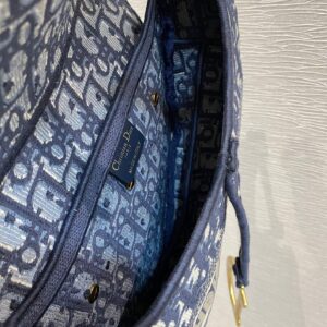 Túi Dior Saddle Yên Ngựa Họa Tiết Dior Canvas Rep 11 Cao Cấp 25x20x6 (2)