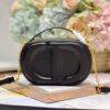 Túi Dior Signature Thiết Kế Hình Bầu Dục Rep 11 Nữ Màu Đen 18x6 (2)
