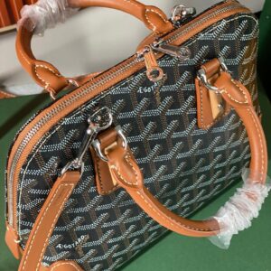 Túi Goyard Alma Vendome Nữ Họa Tiết Monogram Like Auth 24cm (2)