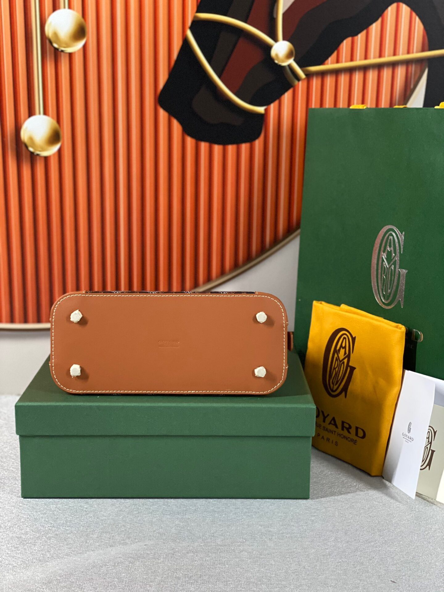 Túi Goyard Alma Vendome Nữ Họa Tiết Monogram Like Auth 24cm (5) Túi Goyard Alma Vendome Nữ Họa Tiết Monogram Like Auth 24cm (2)