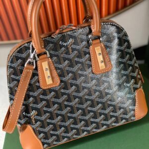 Túi Goyard Alma Vendome Nữ Họa Tiết Monogram Like Auth 24cm (2)