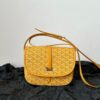 Túi Goyard Like Auth Họa Tiết Logo Truyền Thống Màu Vàng 22x16x7cm (2)