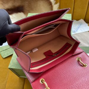 Túi Gucci Queen Margarnet Like Auth Họa Tiết Monogram 25.5x17 (2)