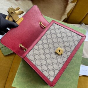Túi Gucci Queen Margarnet Like Auth Họa Tiết Monogram 25.5x17 (2)