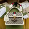 Túi Gucci Queen Margarnet Logo Guci Ong Replica 11 Cao Cấp 25.5x17 (2)