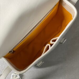 Túi Like Auth Goyard Nữ Họa Tiết Monogram Màu Trắng 22x16x7cm (2)