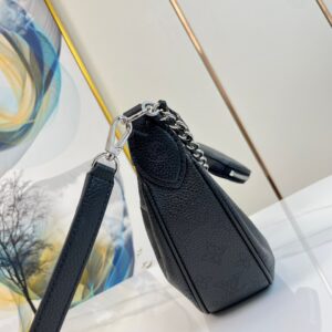 Túi Louis Vuitton LV Baia Mahina Họa Tiết Hoa Mono Màu Đen 26x17x7 (2)
