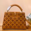 Túi Louis Vuitton LV Capucines Rep 11 Cao Cấp Nữ Màu Nâu 27x18x9cm (2)