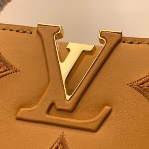 Túi Louis Vuitton LV Capucines Rep 11 Cao Cấp Nữ Màu Nâu 27x18x9cm (2)